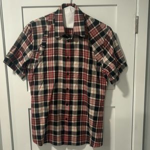 Alexander McQueen used  short sleeve button-down shirt